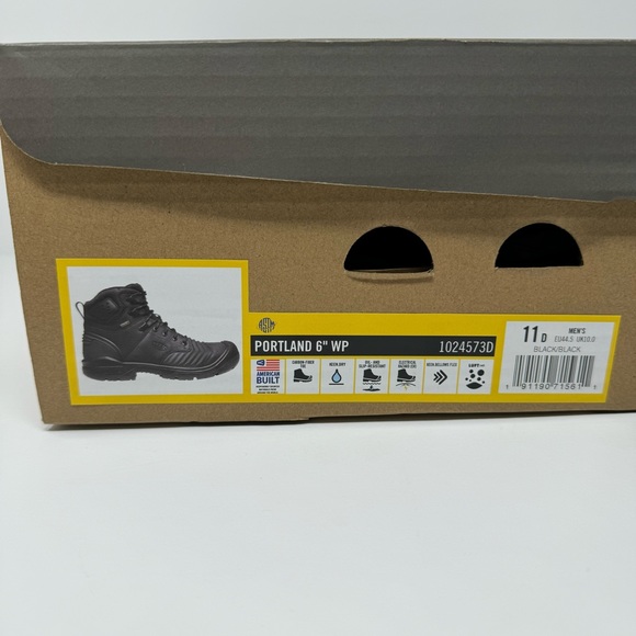 KEEN Men’s Portland 6” WP Carbon Fiber Toe Boots Utility Black Sz 11 D New $230 - Picture 14 of 14